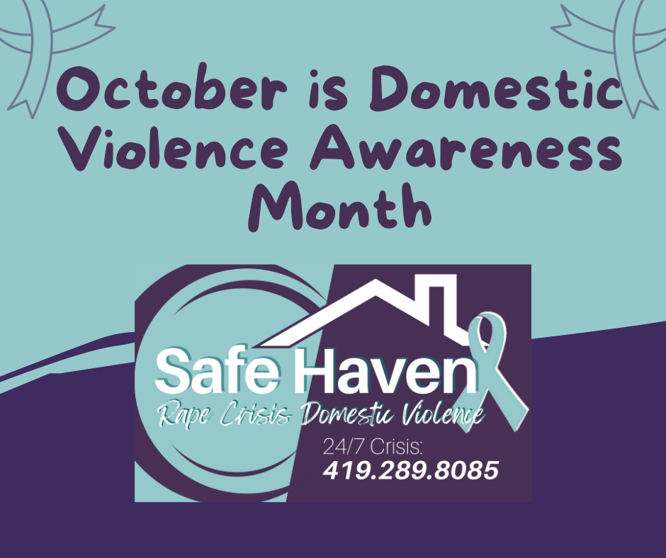 October is Domestic Violence Awareness Month